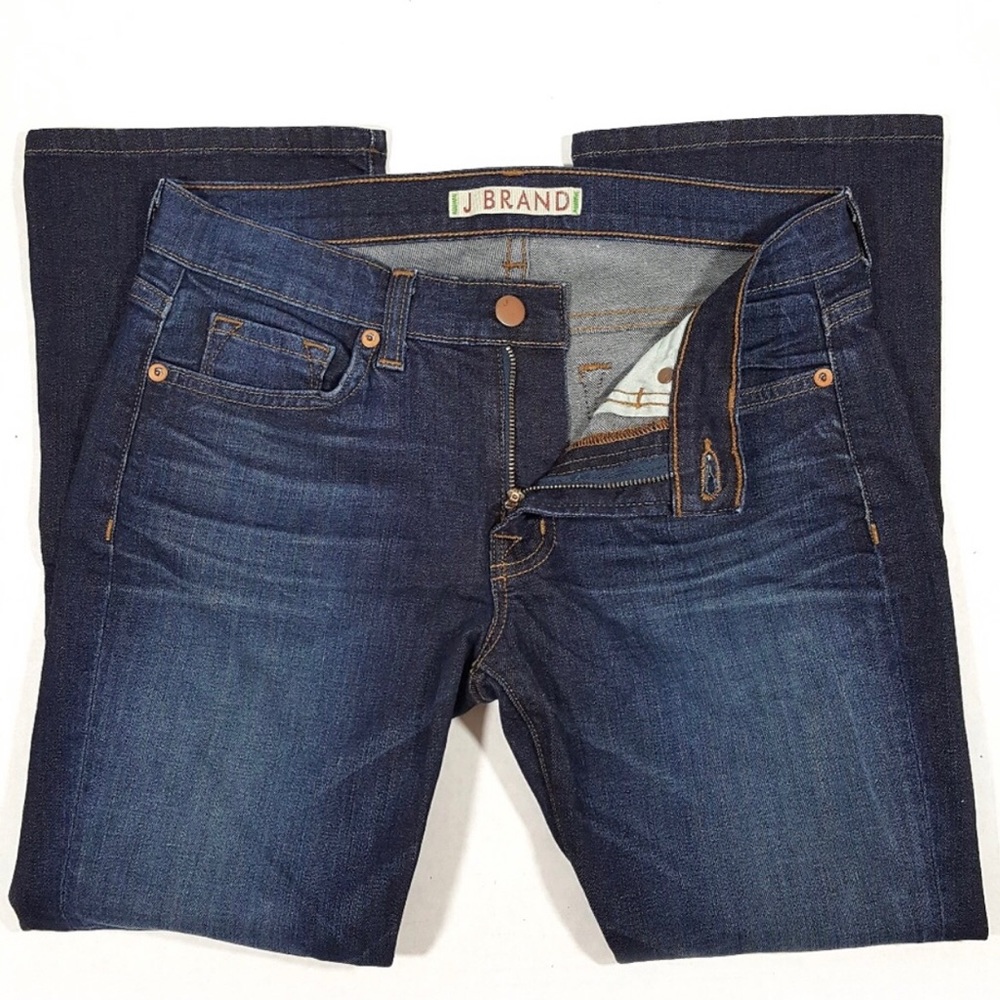 J Brand Gigi Mid Cropped Flare Jean Size 26
